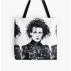 Johnny Depp Edward Scissorhands Tote Bag