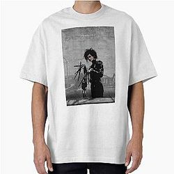 Edward Scissorhands haircuts. Oversized T-Shirt