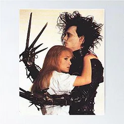 Edward Scissorhands Print Poster