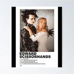 Edward Scissorhands Classic Poster