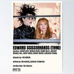 Edward Scissorhands Poster