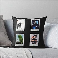 Edward Scissorhands Movie T Shirt Throw Pillow