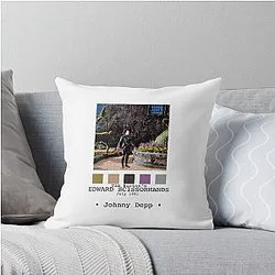 Edward Scissorhands Throw Pillow