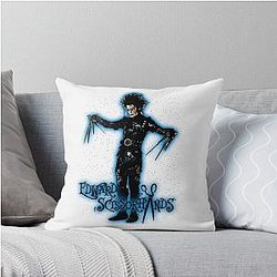 Edward Scissorhands Throw Pillow