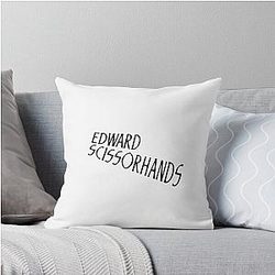 Edward Scissorhands Throw Pillow
