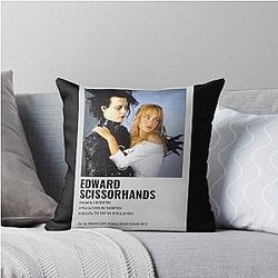 Edward Scissorhands Throw Pillow