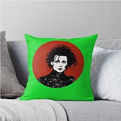 Edward Scissorhands Throw Pillow