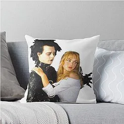 Edward Scissorhands Throw Pillow