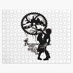 Edward Scissorhands and Kim Boggs Jigsaw Puzzle