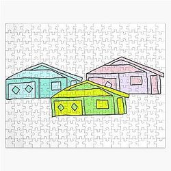 Edward Scissorhands Neighborhood Jigsaw Puzzle
