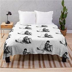 Edward Scissorhands and Dog: Throw Blanket