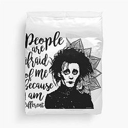 Edward Scissorhands Duvet Cover