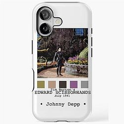 Edward Scissorhands Movie Poster Phone Case