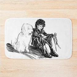 Edward Scissorhands and Bath Mat