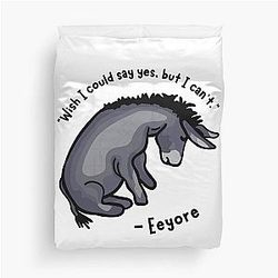 Sad Eeyore Quote Cover
