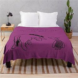 Eeyore and Piglet - Could be worse Throw Blanket