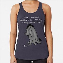 Eeyore Quote Tank Top