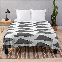 Sleepy Eeyore Throw Blanket