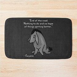 Eeyore Quote Bath Mat