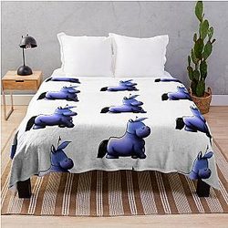 Chonky Boy Eeyore Throw Blanket
