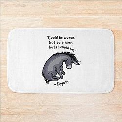 Eeyore Quote Bath Mat