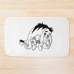 Emo Eeyore Bath Mat