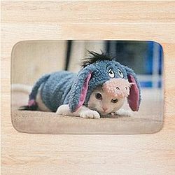 I'm Kitty Eeyore Bath Mat