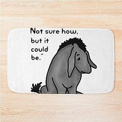 Eeyore Quote Bath Mat