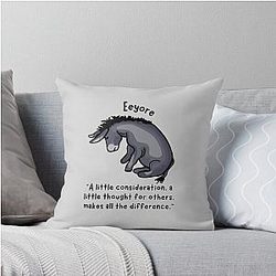 Eeyore Quote About Kindness Pillow
