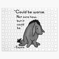 Eeyore Quote Jigsaw Puzzle