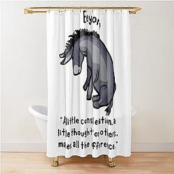 Eeyore Quote Kindness Shower Curtain