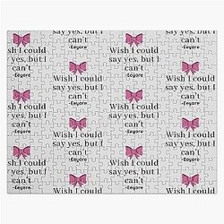 Eeyore: I Could Say Yes Quote Jigsaw Puzzle
