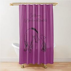 Eeyore and Piglet Shower Curtain