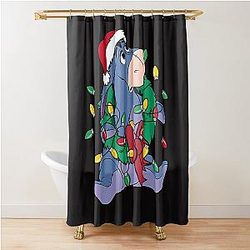 Eeyore Merry Christmas Party Curtain