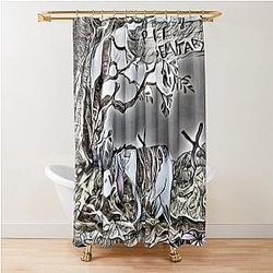 Eeyore Pet Semetary Shower Curtain
