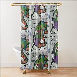 Classic Eeyore Shower Curtain