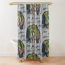 Classic Eeyore Shower Curtain