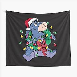 Eeyore Christmas Tapestry