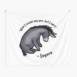 Sad Eeyore Tapestry