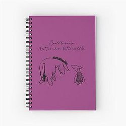 Eeyore and Piglet - Spiral Notebook