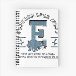 Eeyore Hundred Acre Wood T-Shirt Notebook
