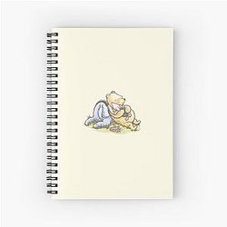 Winnie the Pooh and Eeyore Spiral Notebook
