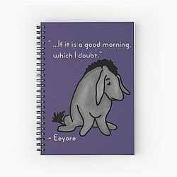 Eeyore Quote Notebook