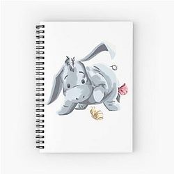 Baby Eeyore Meets a Friend Notebook