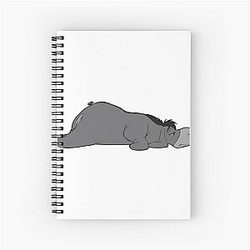 Sleepy Eeyore Notebook
