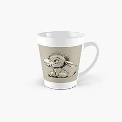 Drawing of Happy Eeyore Cartoon Mug
