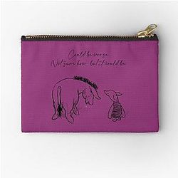 Eeyore and Piglet - Could be Worse Zipper Pouch