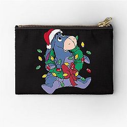 Eeyore Christmas Party Zipper Pouch