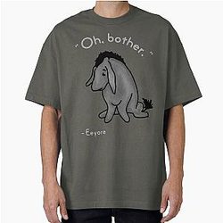 Sad Eeyore Oversized T-Shirt