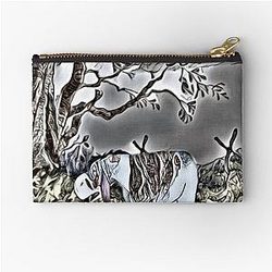 Eeyore Pet Sematary Zip Pouch